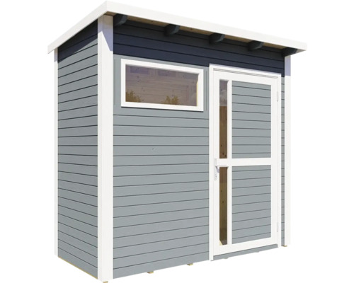 Abri de jardin avec fenêtre et porte