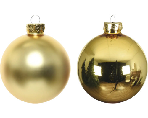 Deux boules de Noël pour la décoration de Noël