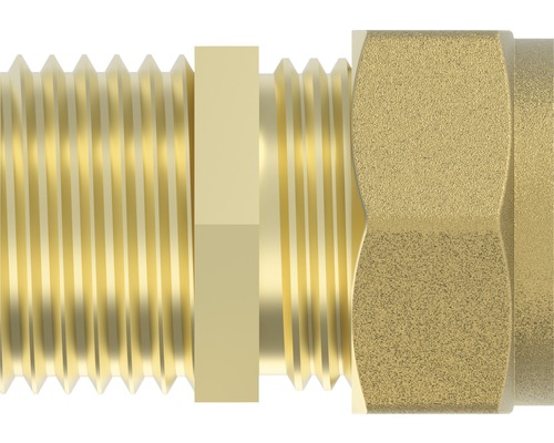 Messing Fitting mit Gewinde für Sanitärinstallationen