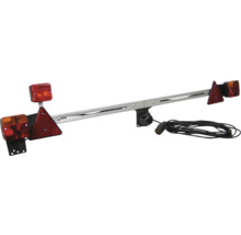 Panneau d'éclairage extractible 140-210 cm pour remorque