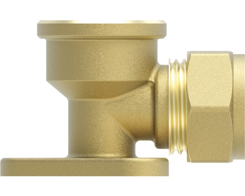 Messingfitting mit Gewinde für Sanitärinstallationen