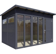 Abri de jardin Bertilo Pentus 3 Office avec plancher 359 x 266 cm anthracite
