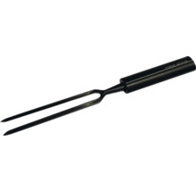 Fourchette à viande en métal avec long manche