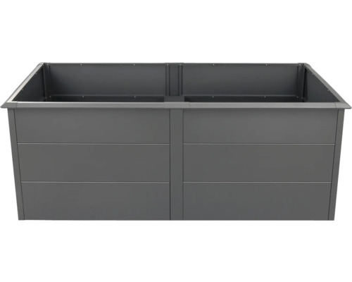 Rechteckiger Pflanzkasten aus Metall