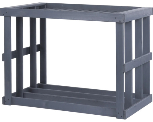 Étagère de stockage de bois en bois