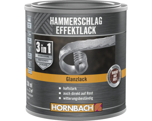 Peinture à effet martelé en pot de Hornbach