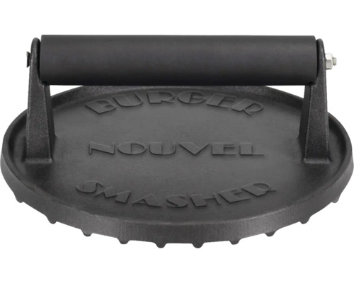 Presse à hamburger en fonte avec poignée