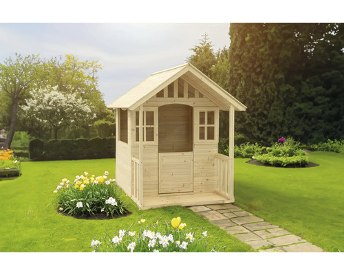Cabane de jeux Westmann Villa 121x137x140 cm bois