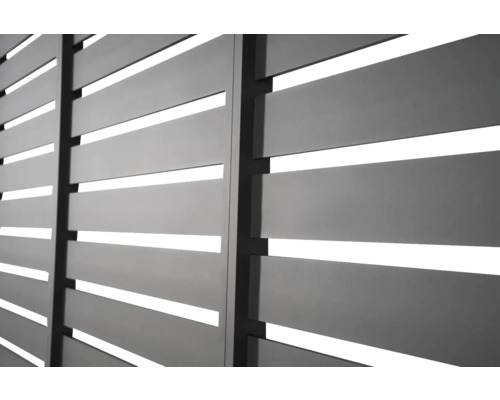 Sichtschutzzaun aus Holzlatten