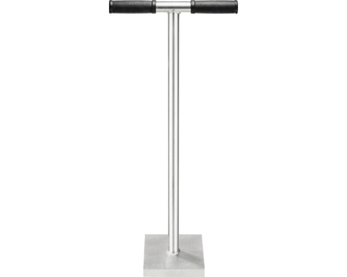 Erdstampfer aus Metall mit Griffen