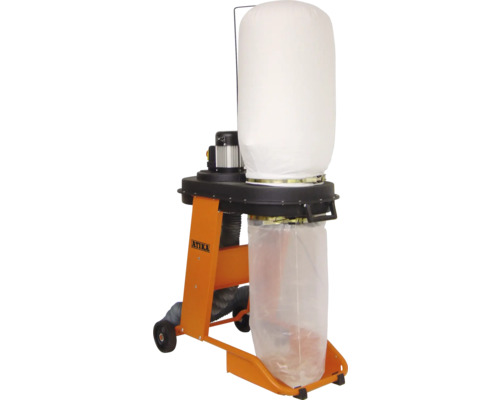 Système d''aspiration de poussière Atika avec sac à poussière et châssis roulant