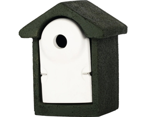 Nichoir en béton de bois avec trou d''envol