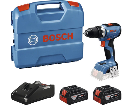 Bosch Professional Akku - Bauschrauber mit Schnellspannbohrfutter GSR 18V-65 Set