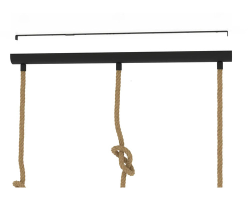 Pendelleuchte mit Seilaufhängung