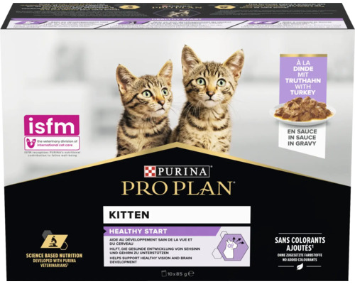 Proplan Cat Junior Truthahn 10x85 g