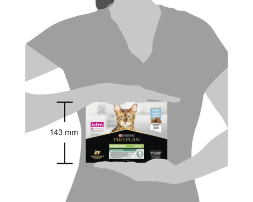 Paquet d''aliments pour chats Purina Pro Plan Sterilised Adult