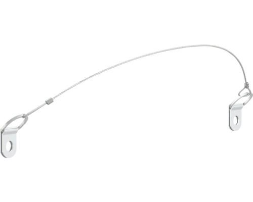 Accroche-tableau avec câble en acier