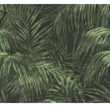 Papier peint à motif de feuille de palmier