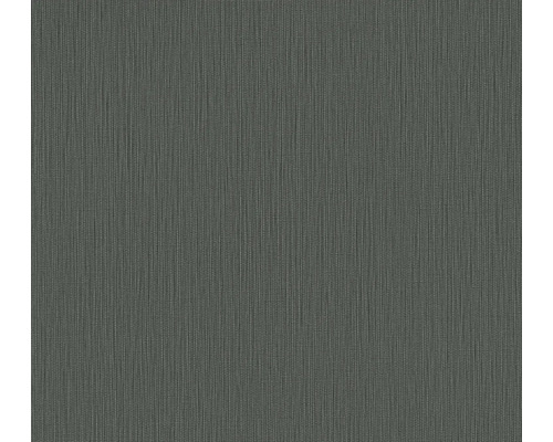 Papier peint textile gris à structure fine