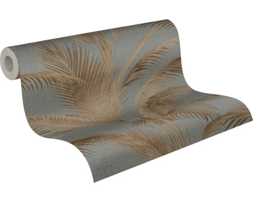 Tapetenrolle mit Palmenmuster