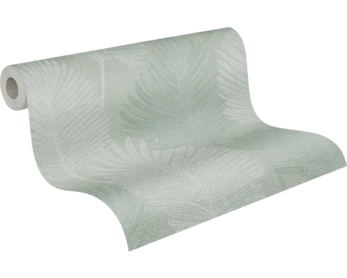 Rouleau de papier peint à motifs de feuilles