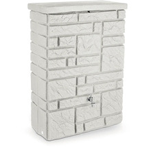 Récupérateur d''eau de pluie avec robinet, aspect pierre