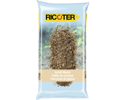Ricoter Schilf-Mulch in einer Verpackung
