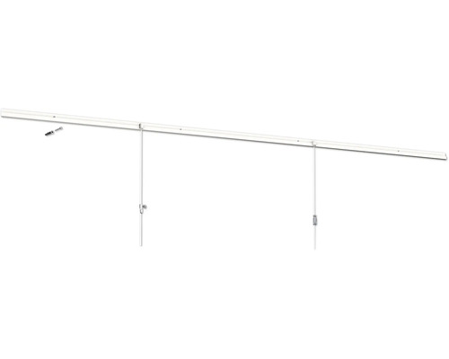 Tringle à rideaux avec accessoires de montage