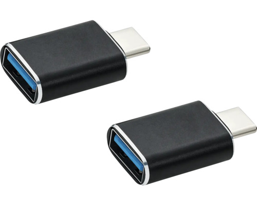 Zwei USB-C-auf-USB-A-Adapter