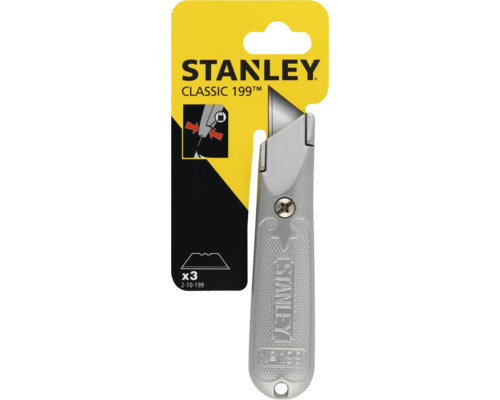 Stanley Logo CLASSIC 199 Universalmesser mit drei Ersatzklingen