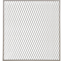 Grille métallique avec cadre carré