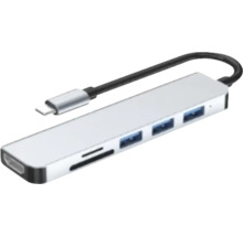 USB-C-Hub mit mehreren Anschlüssen