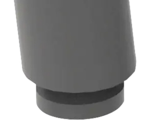 Tuyau d''évacuation gris en plastique