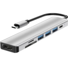 USB-C Hub mit HDMI, USB-A und Kartenleser