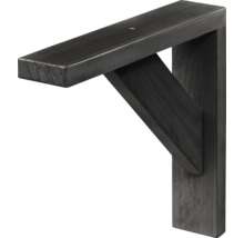 Support d''étagère murale en bois