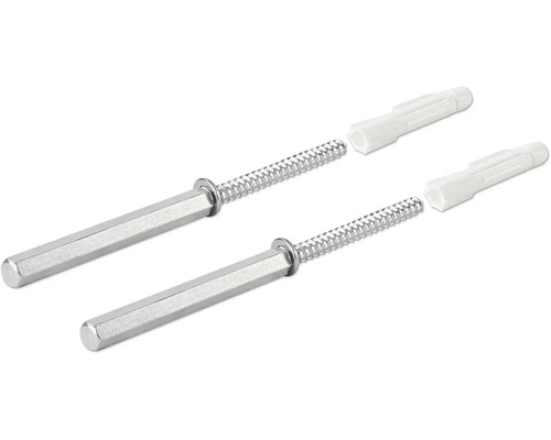 Dolle Blindbodenträger STRONGFIX Ø 9 x 135 mm verzinkt 2 Stück Zwei Schwerlastanker mit Dübel