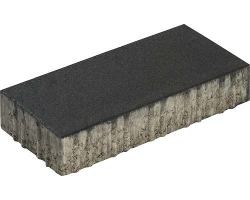 Pavé rectangulaire iWay Modern basalte avec mica 40x20x6 cm