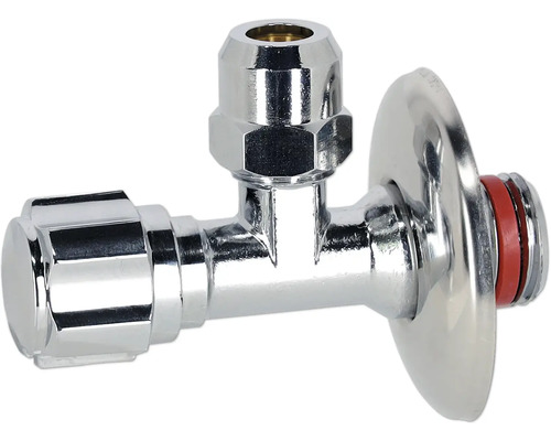 Robinet d'équerre veporit 1/2" Filetage extérieur auto-étanchéifiant chrome