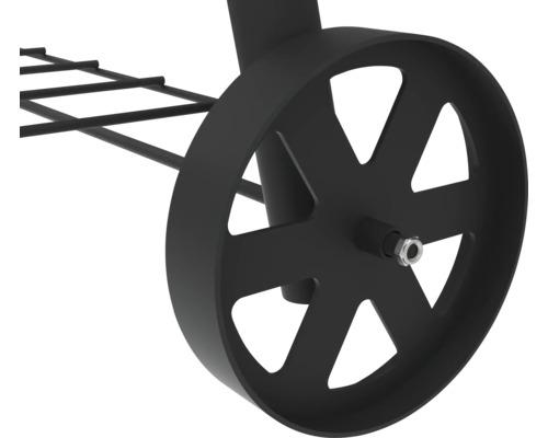 Roue pour chariot de barbecue