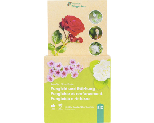 Produit phytosanitaire pack combiné RosaSan + RosaForte