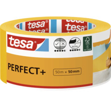 Tesa Perfect Plus Malerkrepp Klebeband 50 Meter mal 50 Millimeter
