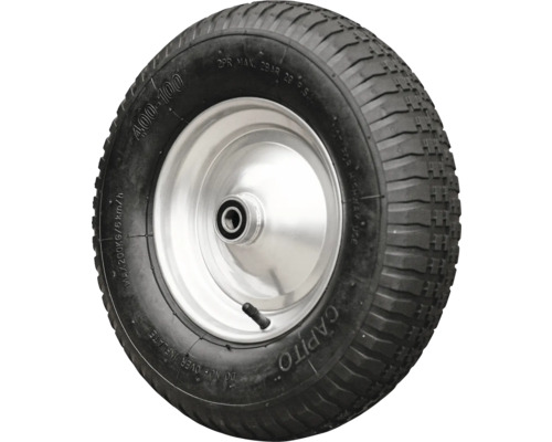 Roue avec pneu pour brouette