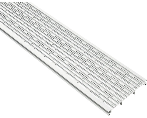 Aluminium-Entwässerungsrinne mit Schlitzen