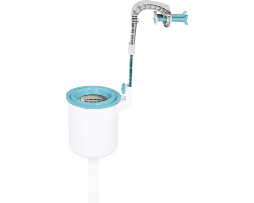 Skimmer de piscine avec support pour le nettoyage de la piscine