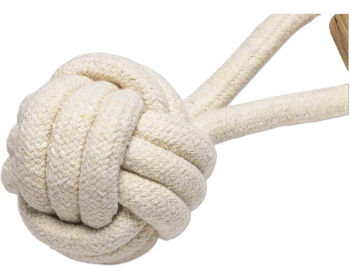 Jouet pour chien en corde de coton avec nœud