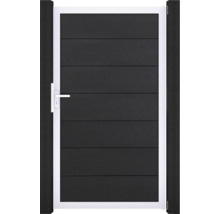 Portillon de jardin avec cadre et poignée