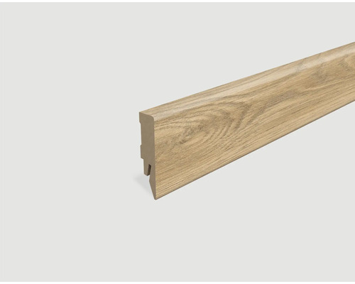 Plinthe plaxée chêne naturel L584 2400 x 58 x 14 mm
