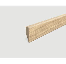 Sockelleiste foliert Eiche natur L661 2400 x 58 x 14 mm