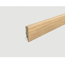 Sockelleiste foliert Wildeiche natur L667 2400 x 58 x 14 mm