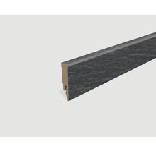 Sockelleiste foliert Schiefer L675 2400 x 58 x 14 mm
